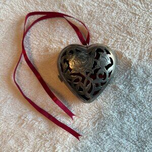 Vintage Lenox Kirk Stieff “Friendship Heart” Trinket Box Ornament (1990s)